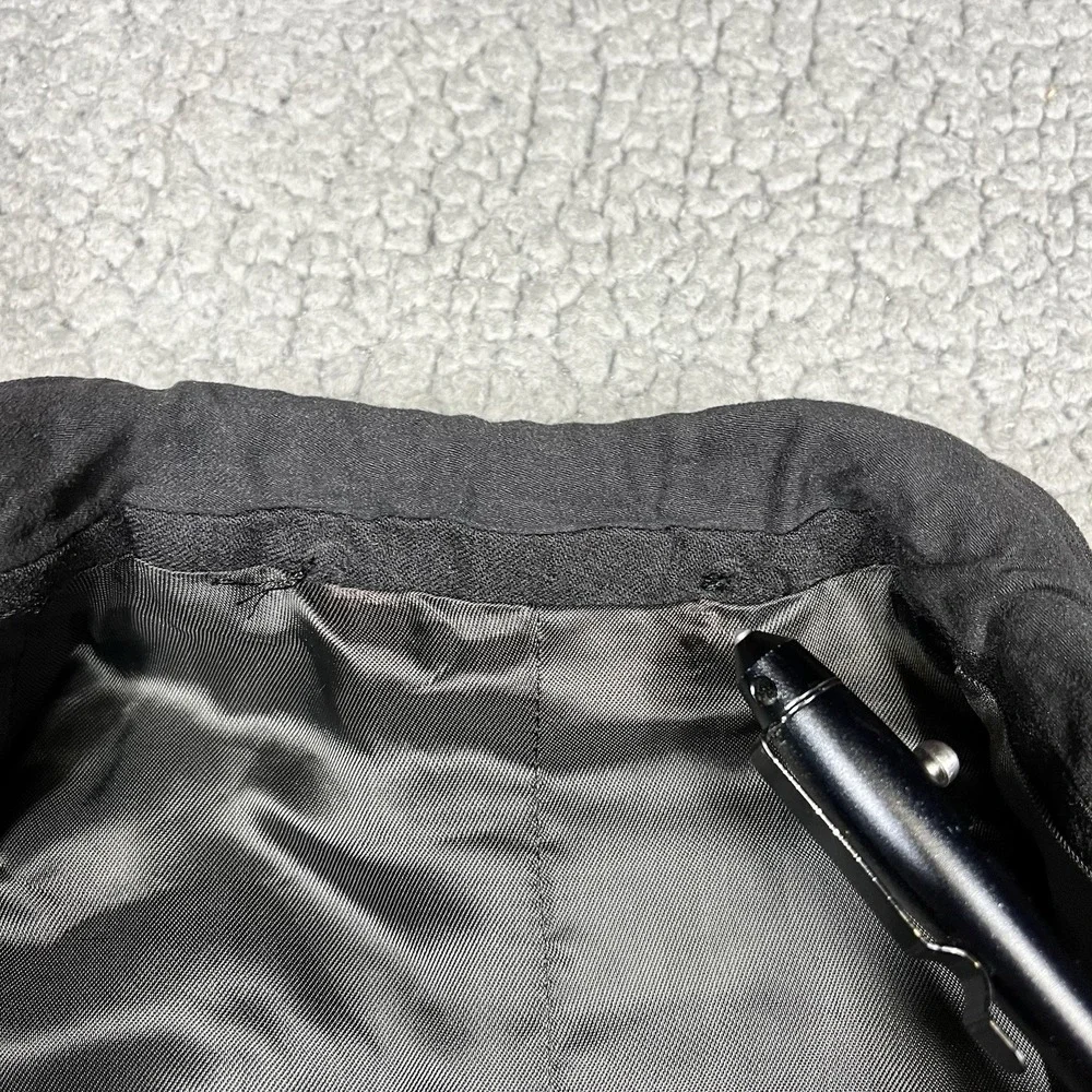All Saints‎ Spitalfields Belgrave Tuxedo Jacket Mens 38 Black Wool Shawl MJE594
